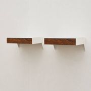 Set of 2 DD01 Bergeijk wall systems/bedside tables by Martin Visser for Spectrum from the 1960s