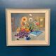 Huile sur toile suédoise – « Nature morte » par K. Eliasson