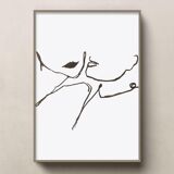 Le baiser n°1 - 30 x 42 cm