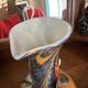 Opaline pitcher vase