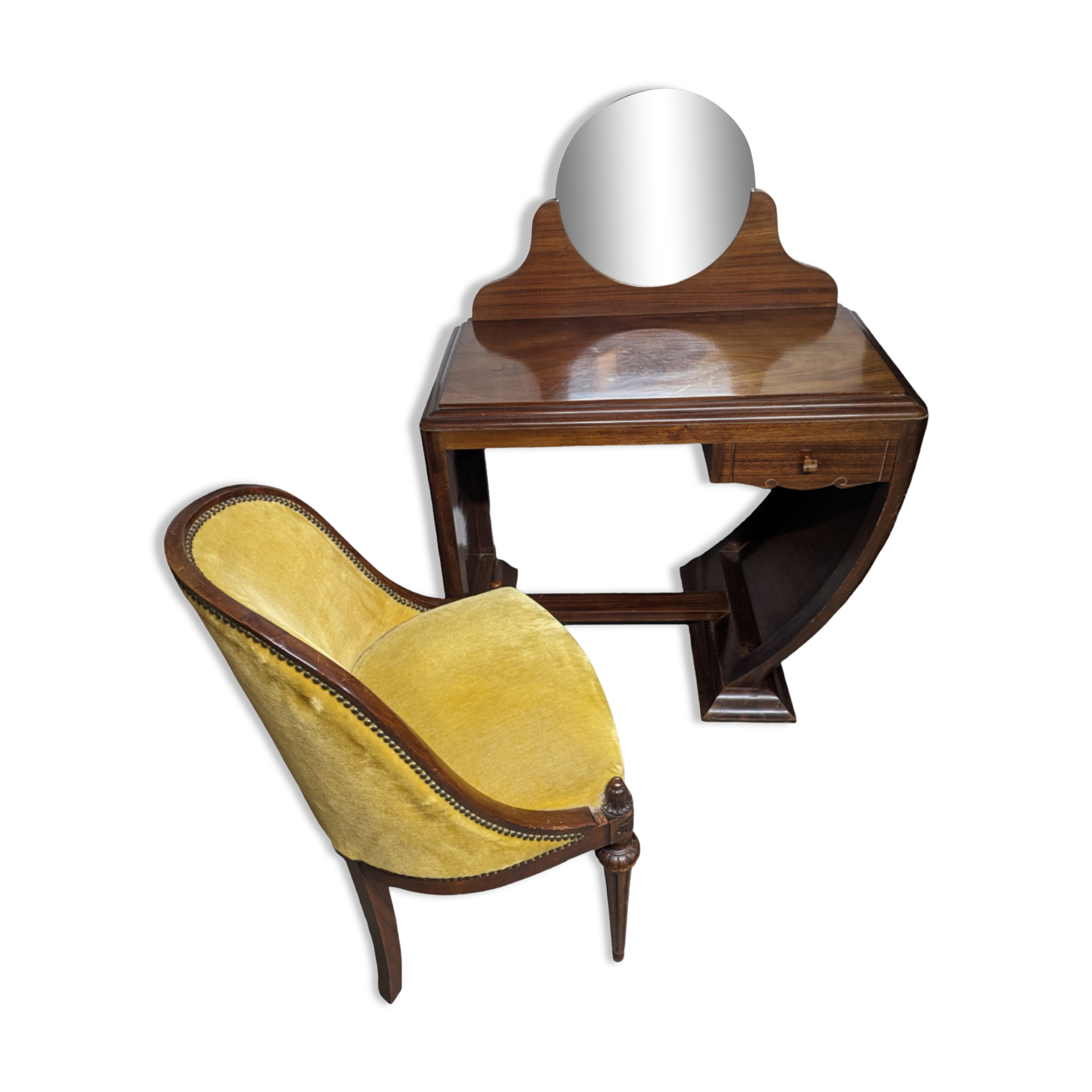 Hairdresser art deco liner