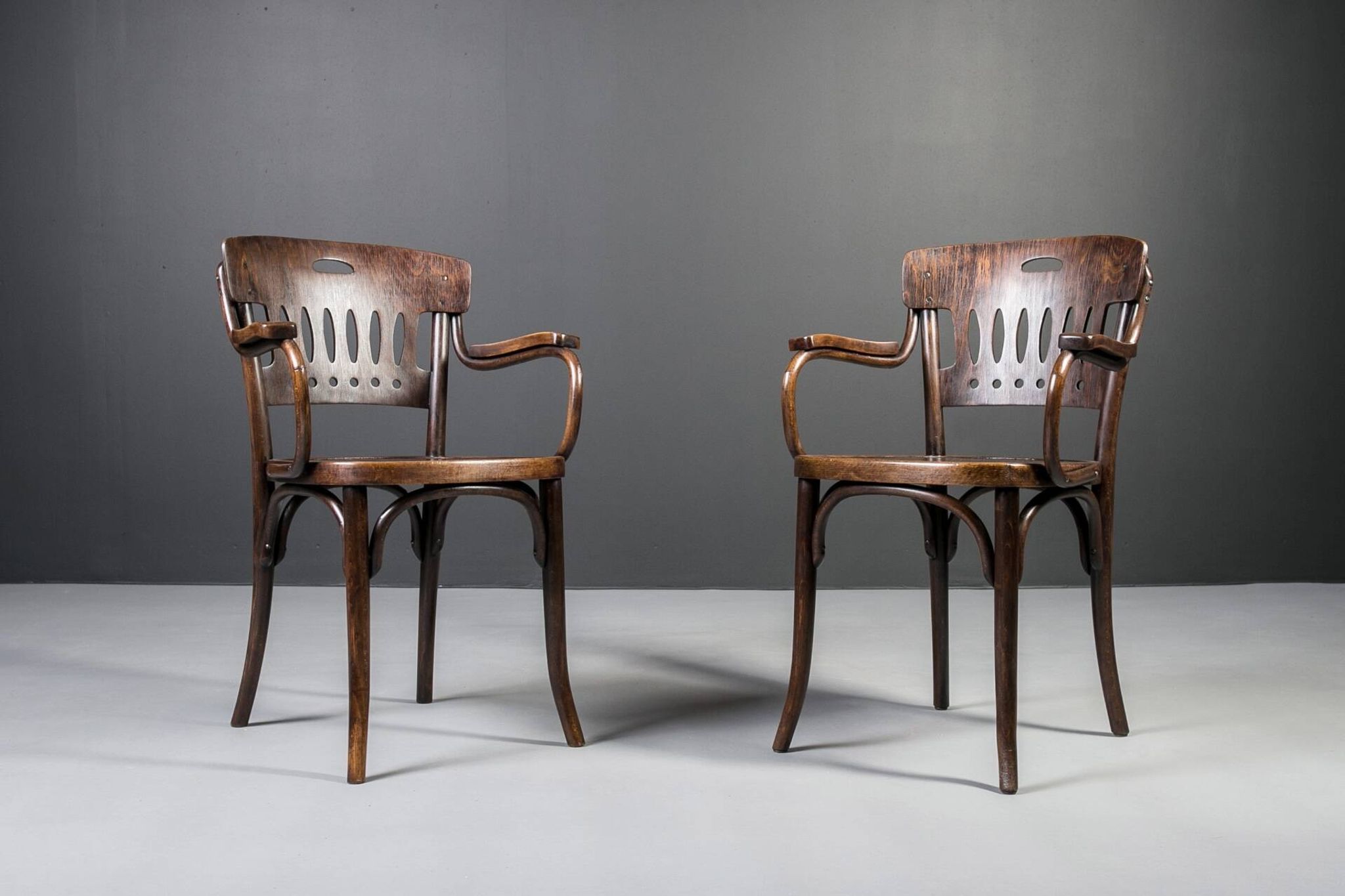 4 chaises Thonet par Jacob & Josef Kohn, modèle No. 380, 1930