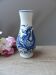 Ceramic Vase Bird Blue Hand-Painted Portugal