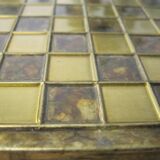 Bronze chess board