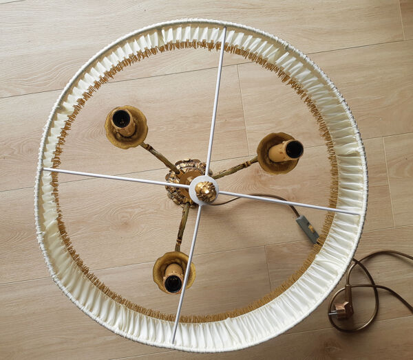 Lampe bouillotte en bronze doré
