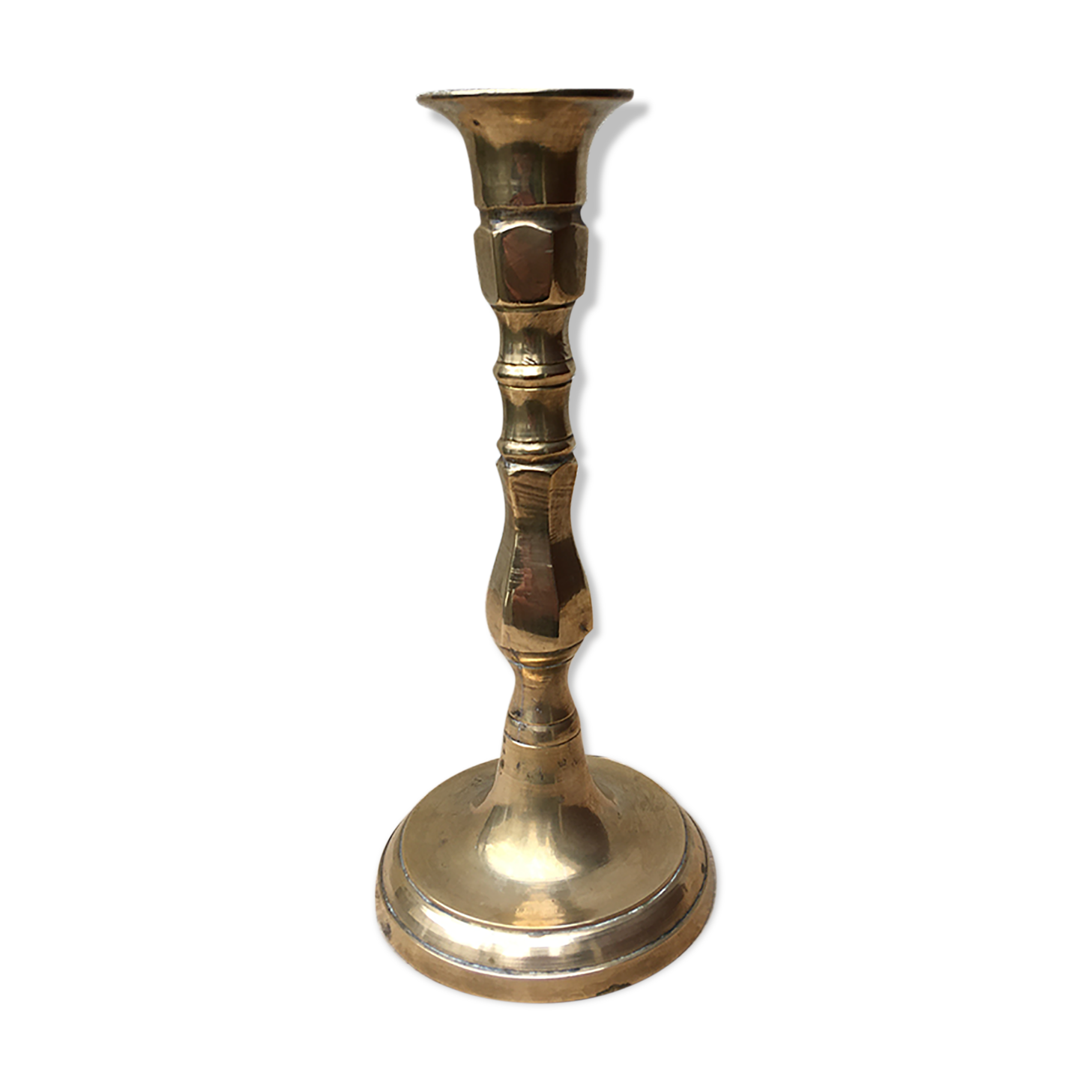 Brass candle holder