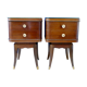 Pair of art deco bedside tables