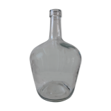 Vintage transparent demijohn