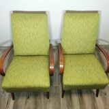 Vintage Armchairs by Jaroslav Smidek, 1960s, Set of 2