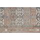 Vintage Turkish hallway rug 123x367 cm