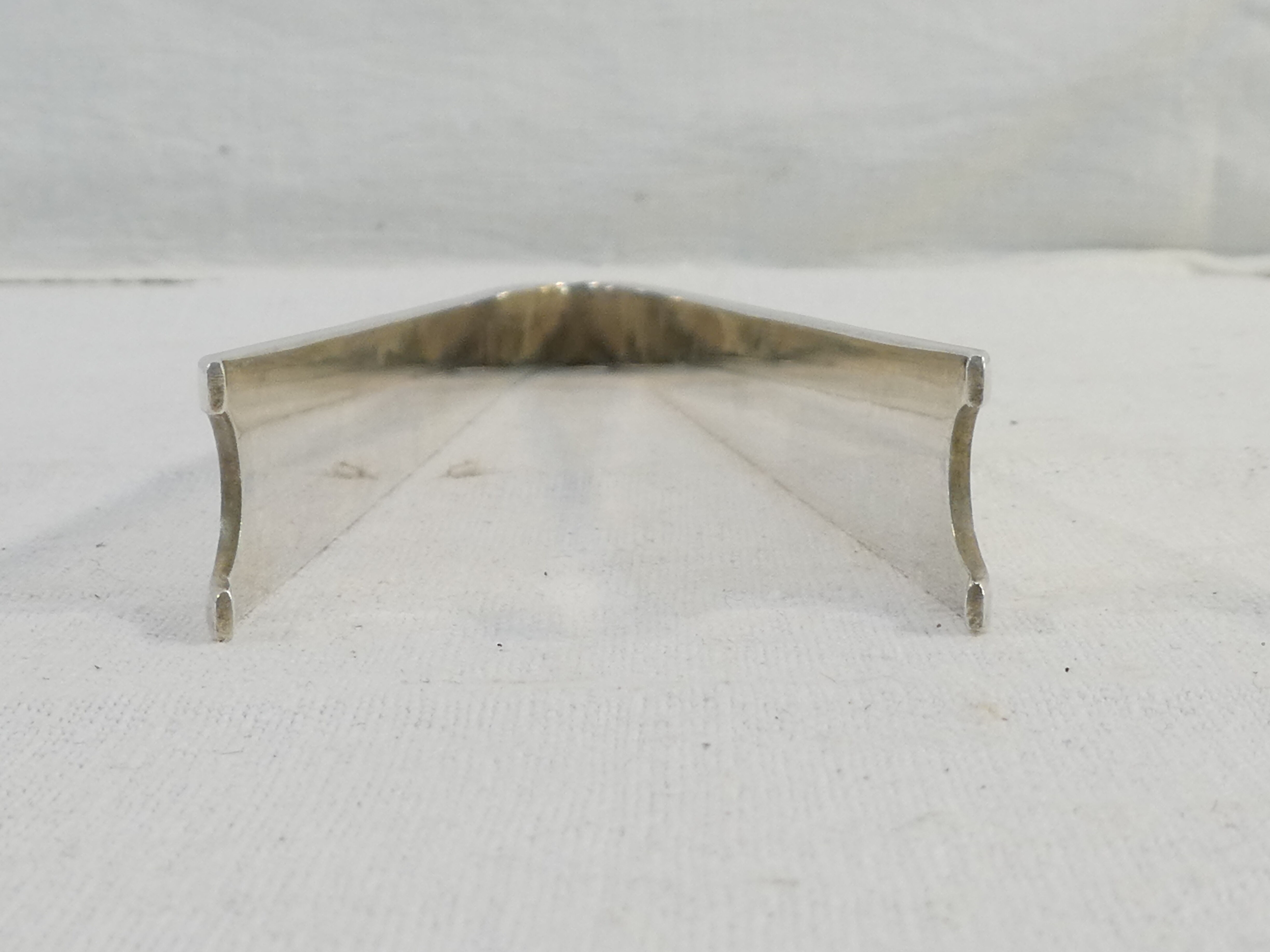 Ice clamp christofle in silver metal collection gallia