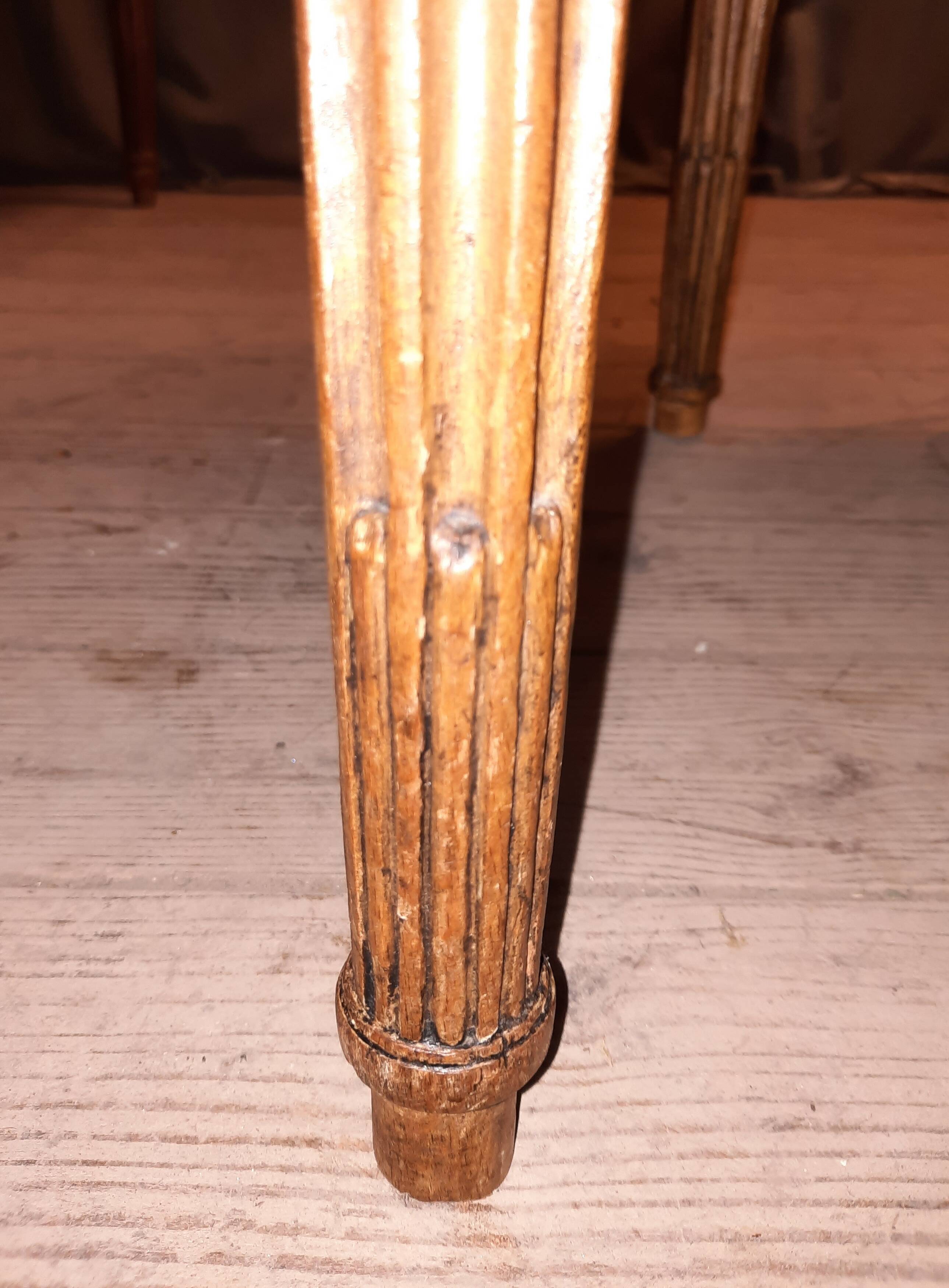 Paire de fauteuil Louis XVI
