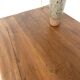 Farm table in solid cherry wood, turned legs, France, around 1900.