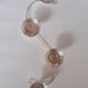 4-light silver metal candle holder