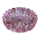 Vintage glass ashtray Alexandrite