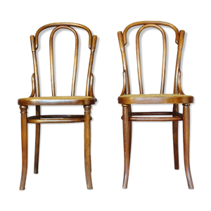 paire de chaises bistrot