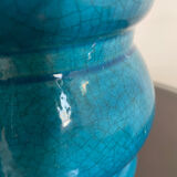 Cracked Art Deco ceramic vase Francis Bichoff