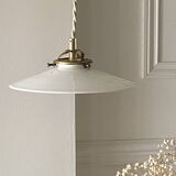 Opaline pendant light