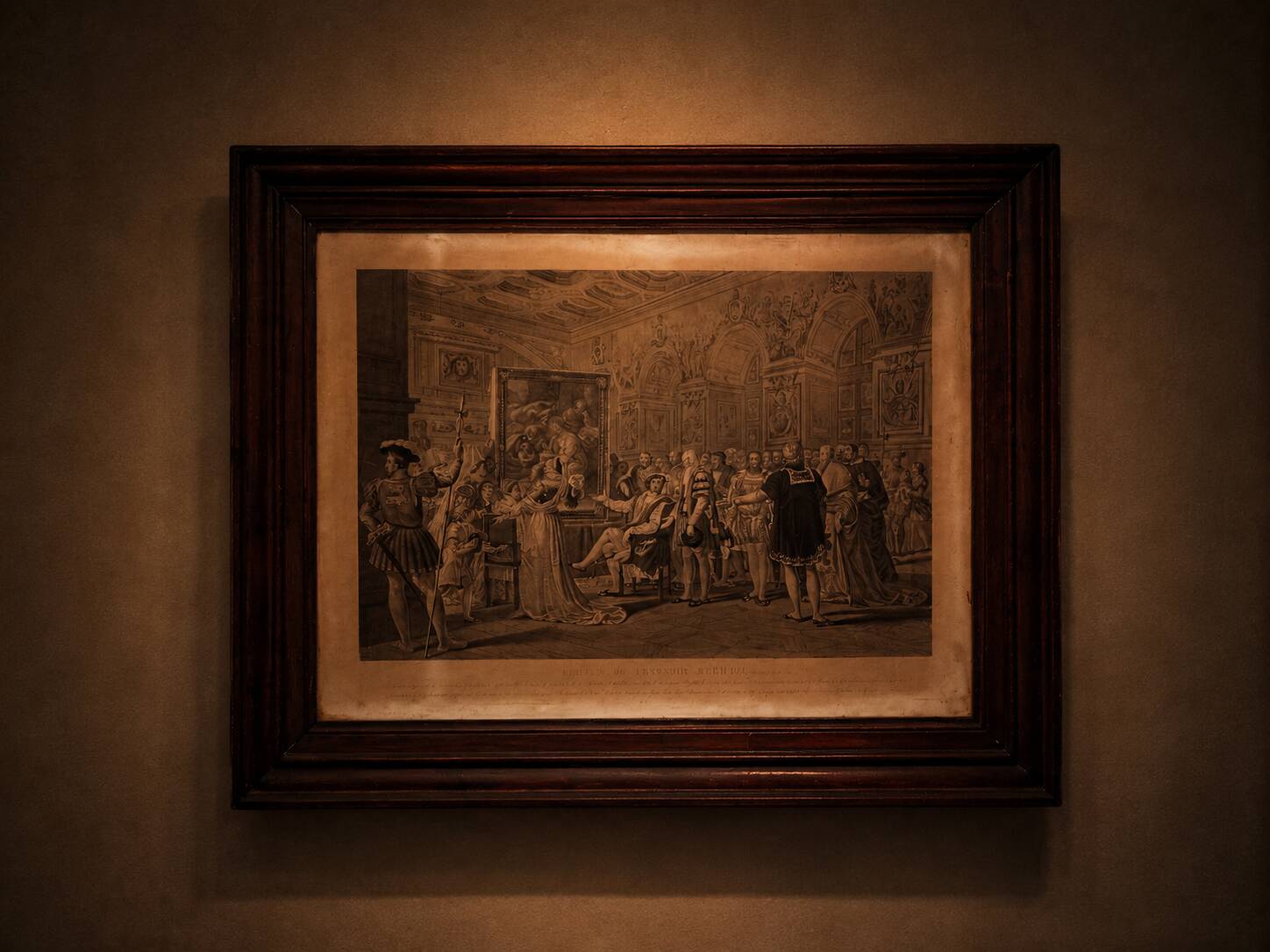Francis I, Raphael & Leonardo da Vinci at Fontainebleau