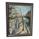 Paysage des quais de seine Parisien
