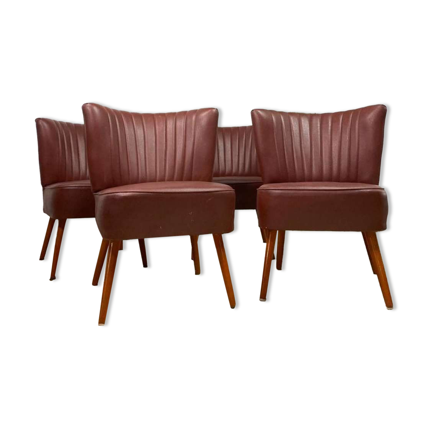 Vintage cocktail chair armchair single-seater