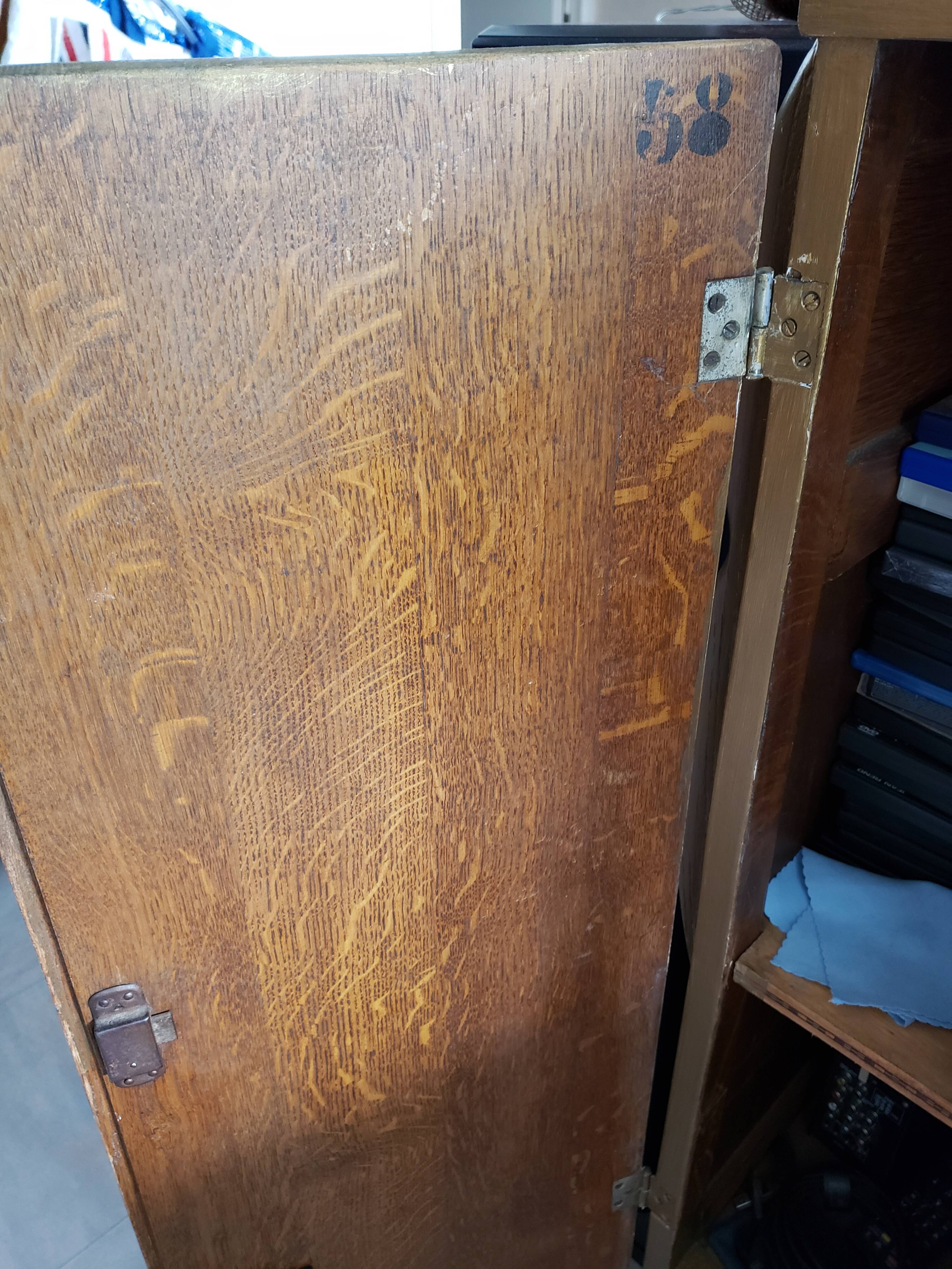 Restyled art deco storage side cabinet