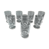 Suite de 8 verres à pied vintage