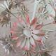 Flower ball chandelier