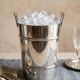 Modernist silver-plated champagne and ice bucket, 1950s.