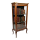 Bibliothèque ancienne style Louis XV en acajou