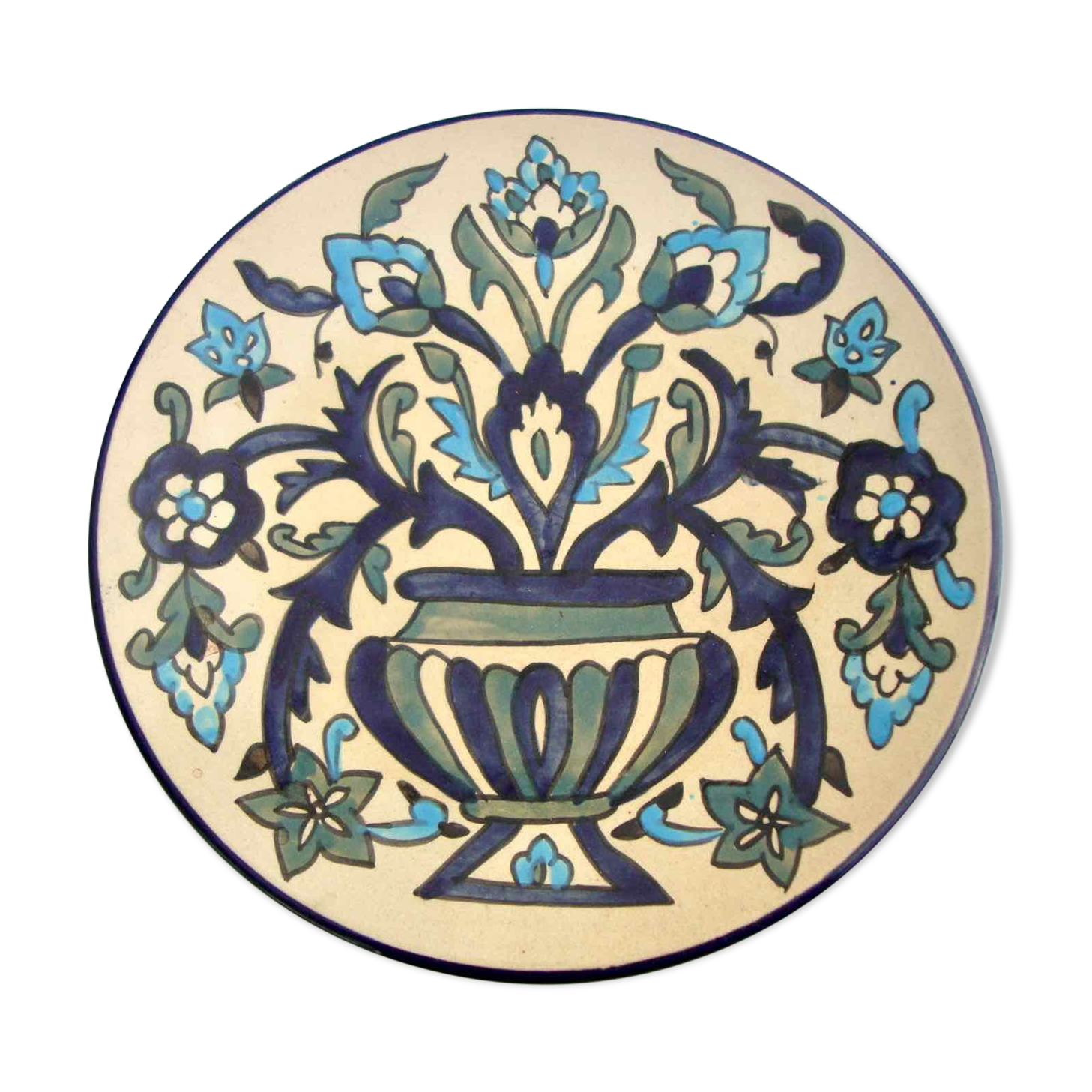 Ceramic plate