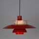 Vintage PH 5 Pendant Lamp by Poul Henningsen, 50 cm, Louis Poulsen, Danish