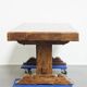 Very Heavy Antique French Table from the Early 1900s in Solid Oak