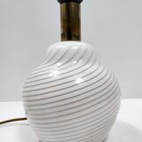 Murano Glass Table Lamp by Lino Tagliapietra Produced by Paf, Italy 1980s