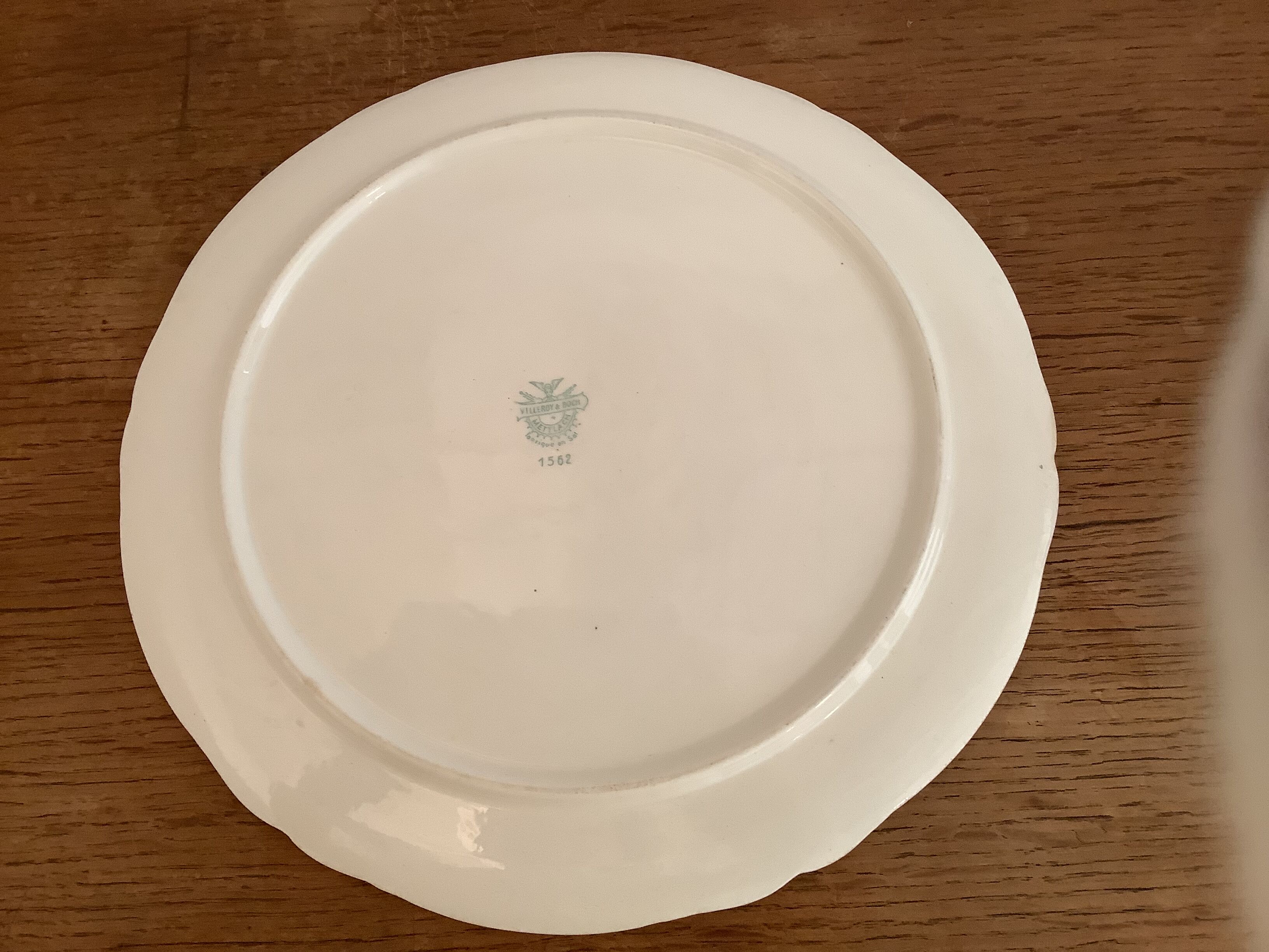 Villeroy and Boch, vintage earthenware round pie dish