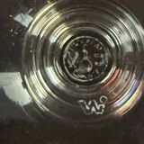 Baccarat Vence footed cup stamped in box