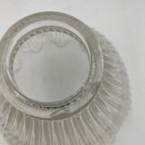 Holophane glass pendant light