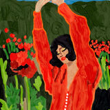 RED FLOWERS -Produit pop-up british-