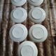 7 antique flat plates Moulin des Loups