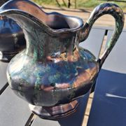 Pair of Art Deco jugs • Thulin Faience Factory (Belgium)