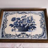 Earthenware service plateau of Portugal