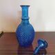 Blue diamond-point carafe "Casa Lopez"