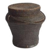 Ulbong rice storage basket, Ifugao Phillipines 1900s
