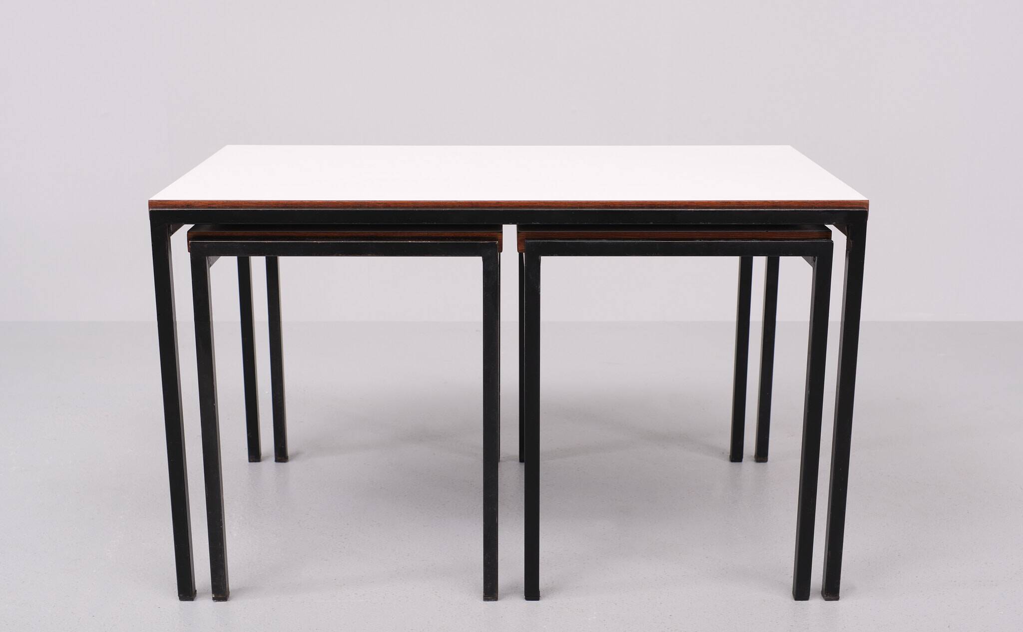Pastoe nesting tables Cees Braakman ''Japan series'' 1960s Holland