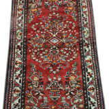 Authentic Persian carpet middle XXth size 102x198cm