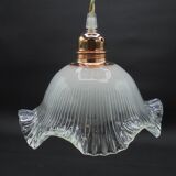 Glass hanging lamp