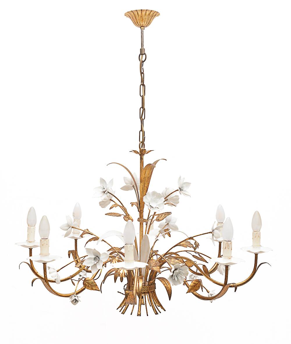 Florentine 8-light chandelier by Masca