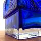Space Age Glass Block Vase, 1960s