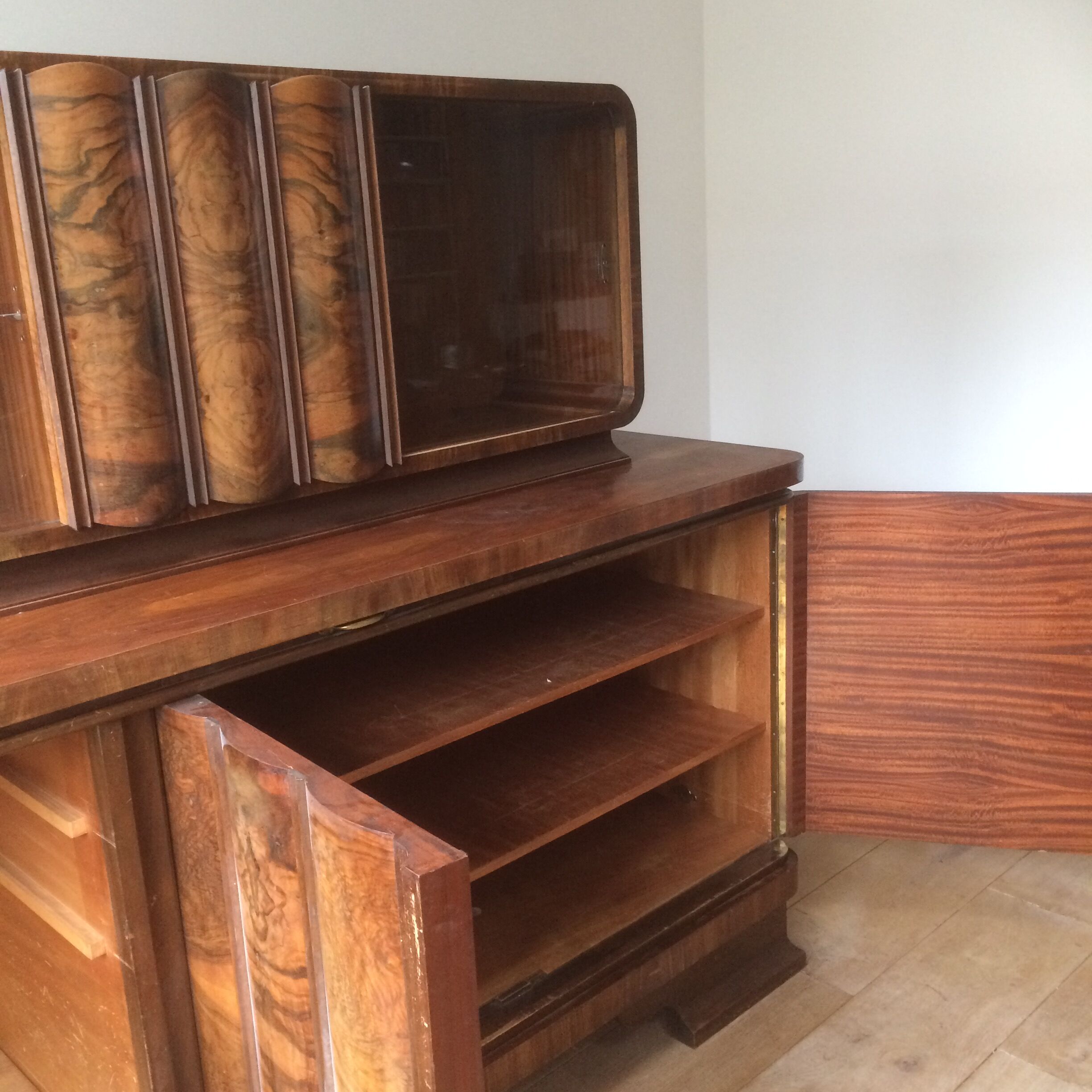Meuble art déco noyer