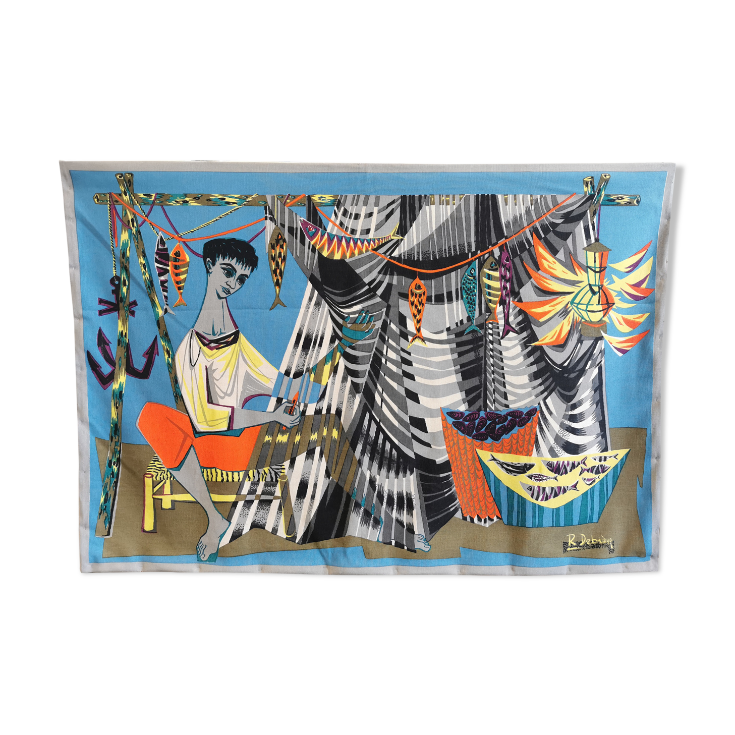 Robert Debieve wall tapestry